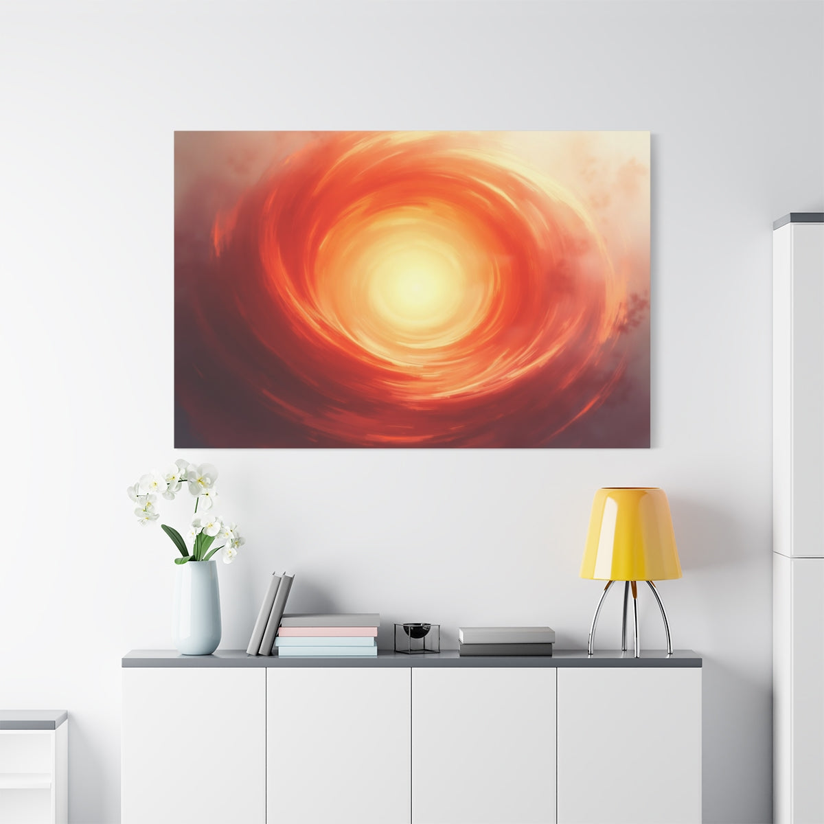 Fiery Eye of the Universe