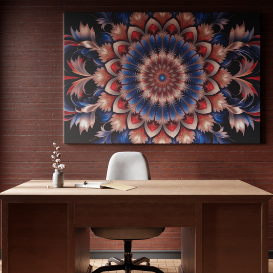 Mandala of Blossoming Whirlwinds