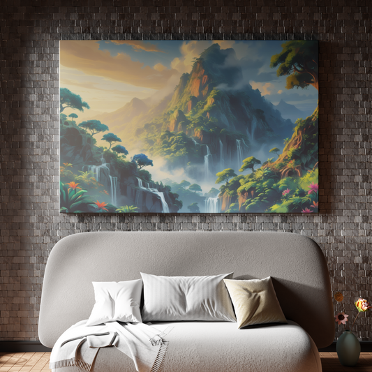 Mystical Mountain Oasis
