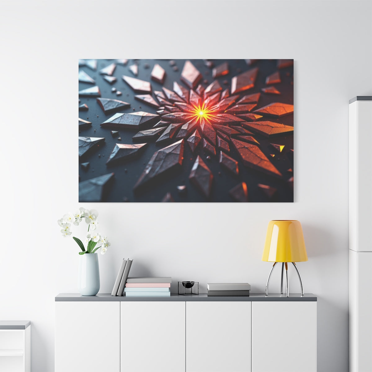 Geometric Solar Flare